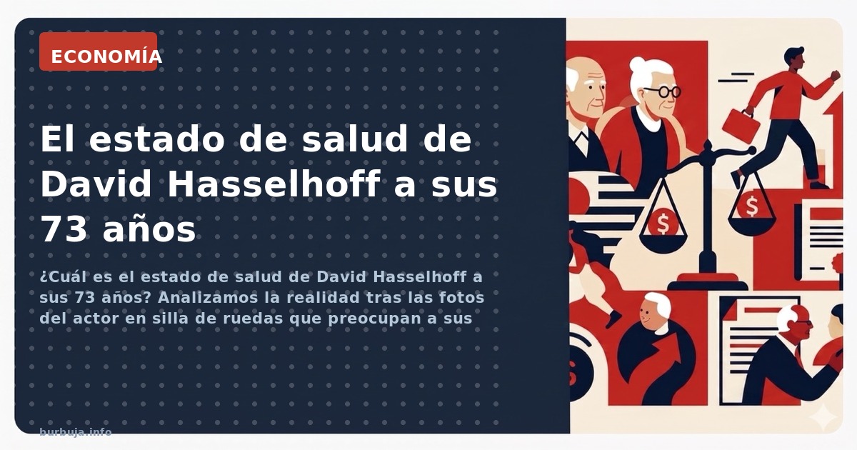 ¿Cuál es el estado de salud de David Hasselhoff a sus 73 años? Analizamos la realidad tras las fotos del actor en silla de ru