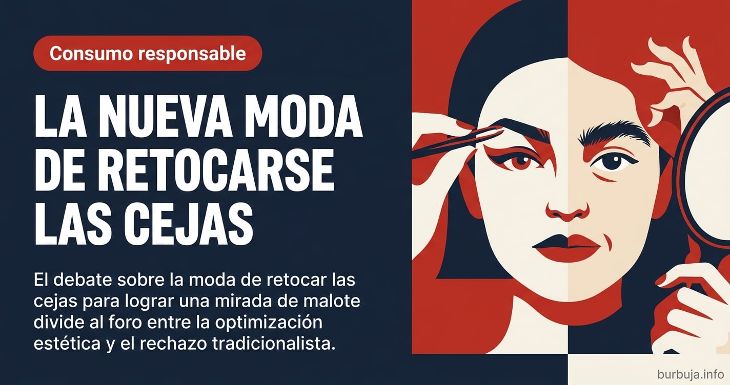 La moda de retocar las cejas divide al foro: ¿estética de mañaco o pérdida de la masculinidad? Analizamos la tendencia que es