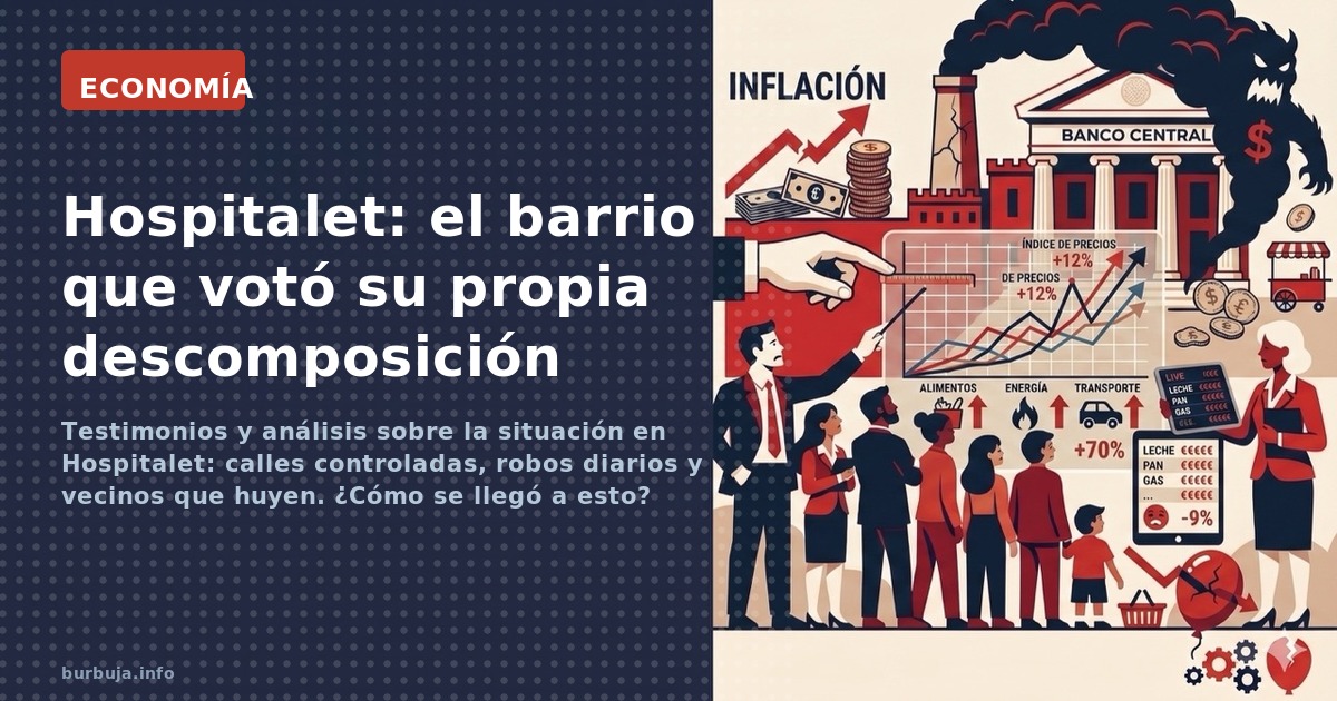 Testimonios y análisis sobre la situación en Hospitalet: calles controladas, robos diarios y vecinos que huyen. ¿Cómo se lleg
