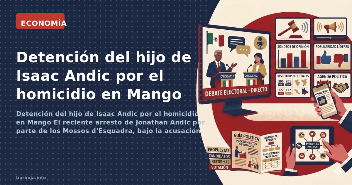 Detención del hijo de Isaac Andic por el homicidio en Mango El reciente arresto de Jonathan Andic por parte de los Mossos d’E