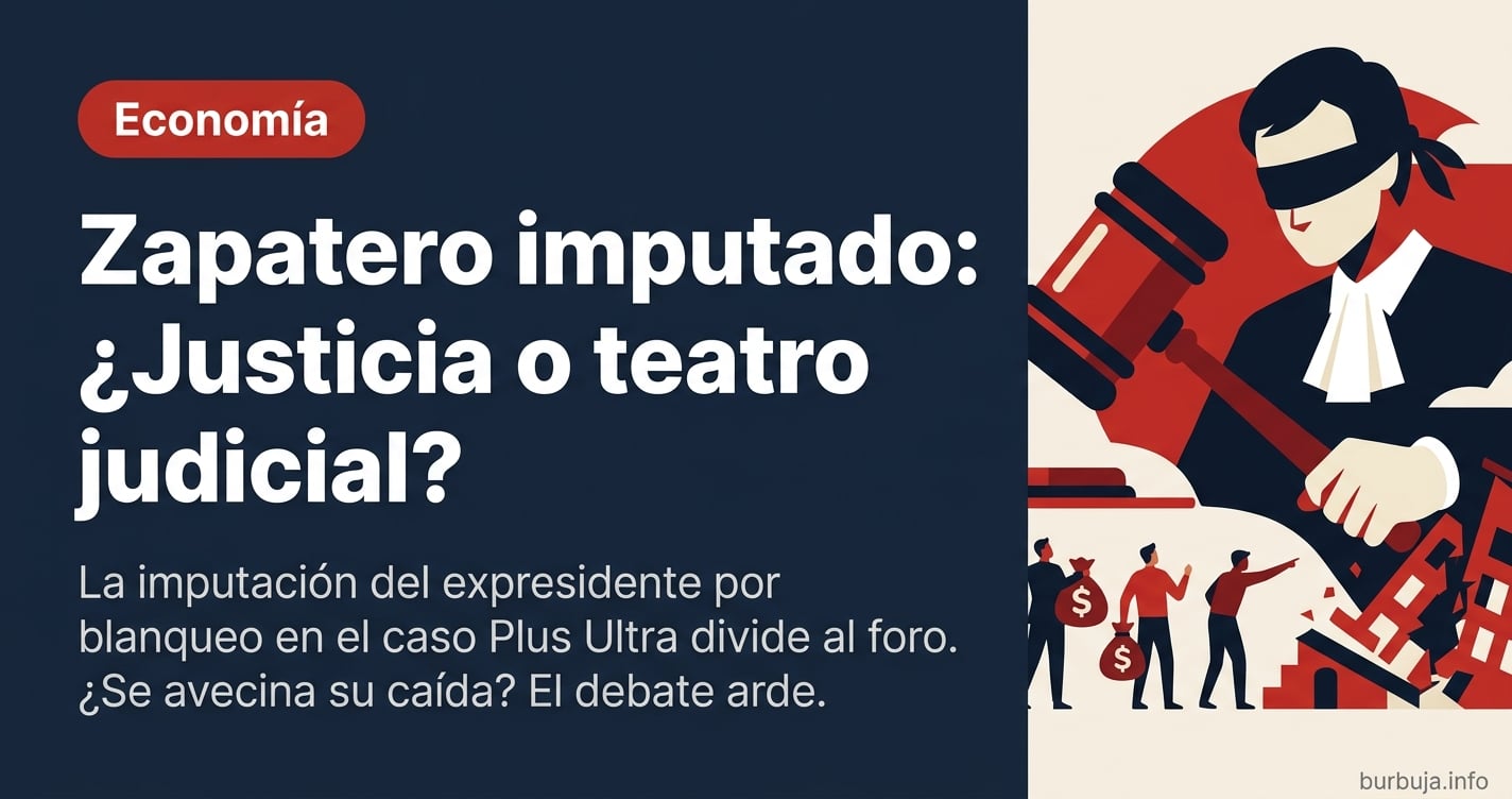Zapatero imputado por blanqueo: el caso Plus Ultra y las joyas sin justificar