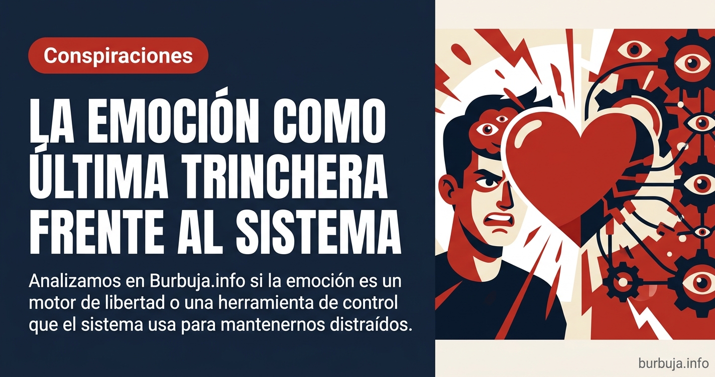 Analizamos en Burbuja.info si la emoción es un motor de libertad o una herramienta de control que el sistema usa para mantene