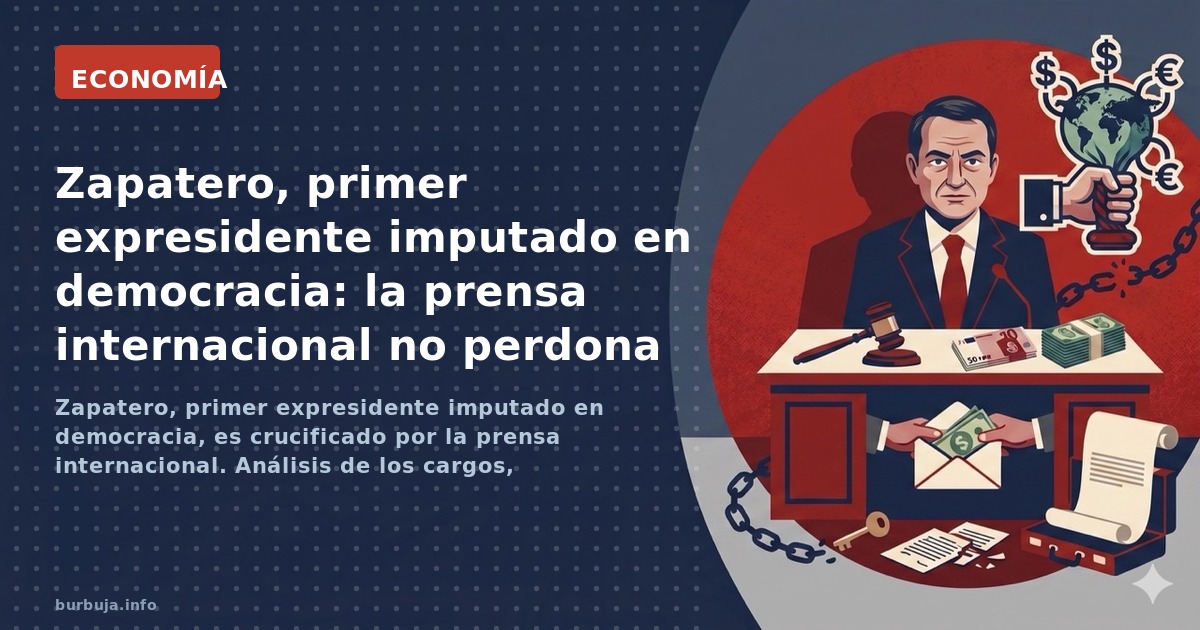 La prensa internacional crucifica a Zapatero