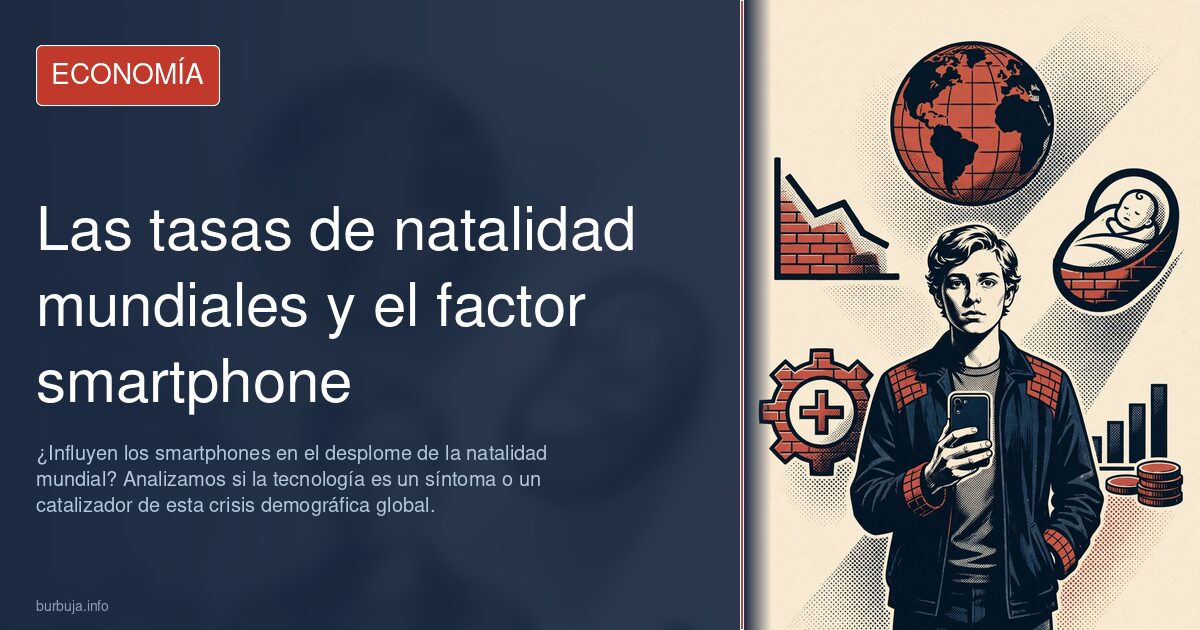 ¿Influyen los smartphones en el desplome de la natalidad mundial? Analizamos si la tecnología es un síntoma o un catalizador 