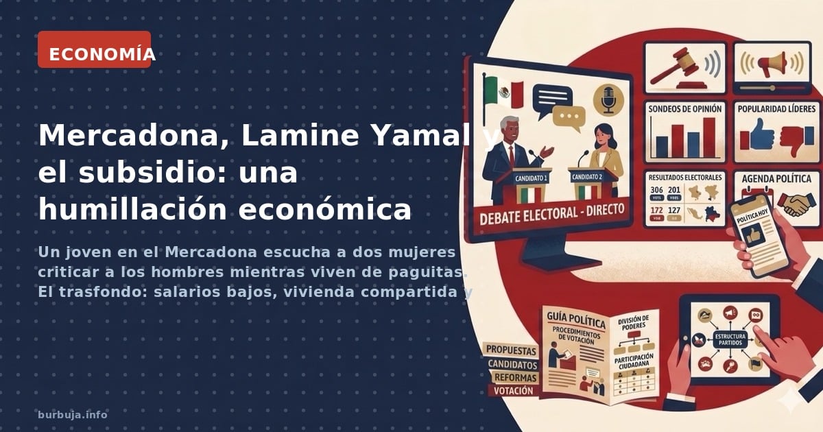 Un joven en el Mercadona escucha a dos mujeres criticar a los hombres mientras viven de paguitas. El trasfondo: salarios bajo