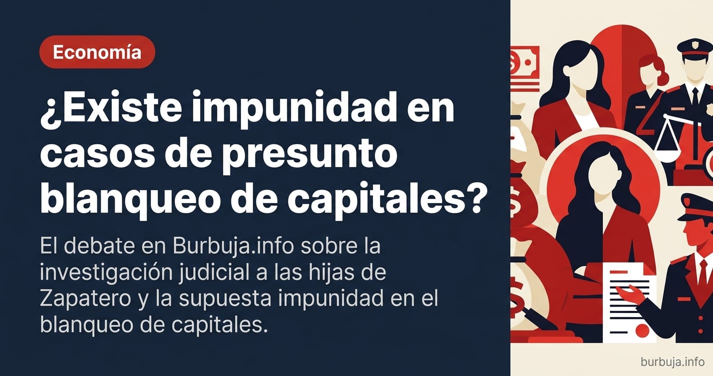 Las hijas de Zapatero no tienen aforamiento pero la UDEF las investiga por blanqueo. ¿Por qué no están en prisión? Análisis d