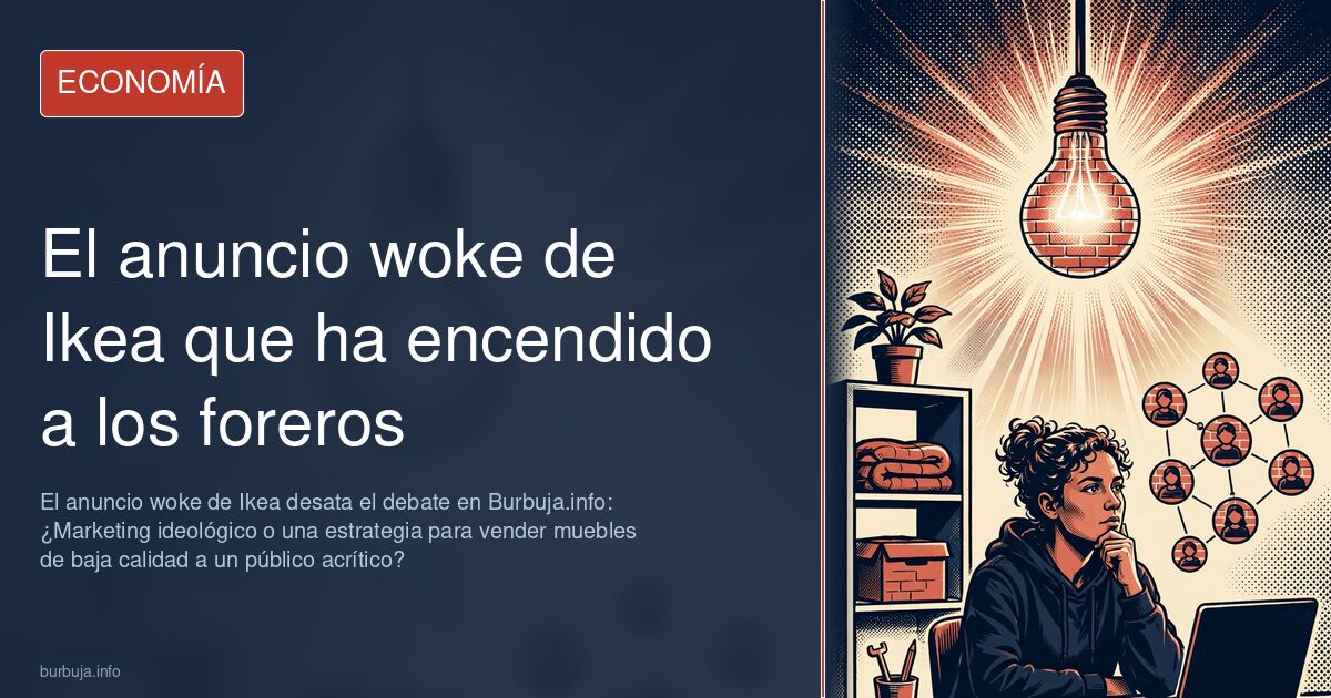 El anuncio woke de Ikea desata el debate en Burbuja.info: ¿Marketing ideológico o una estrategia para vender muebles de baja 