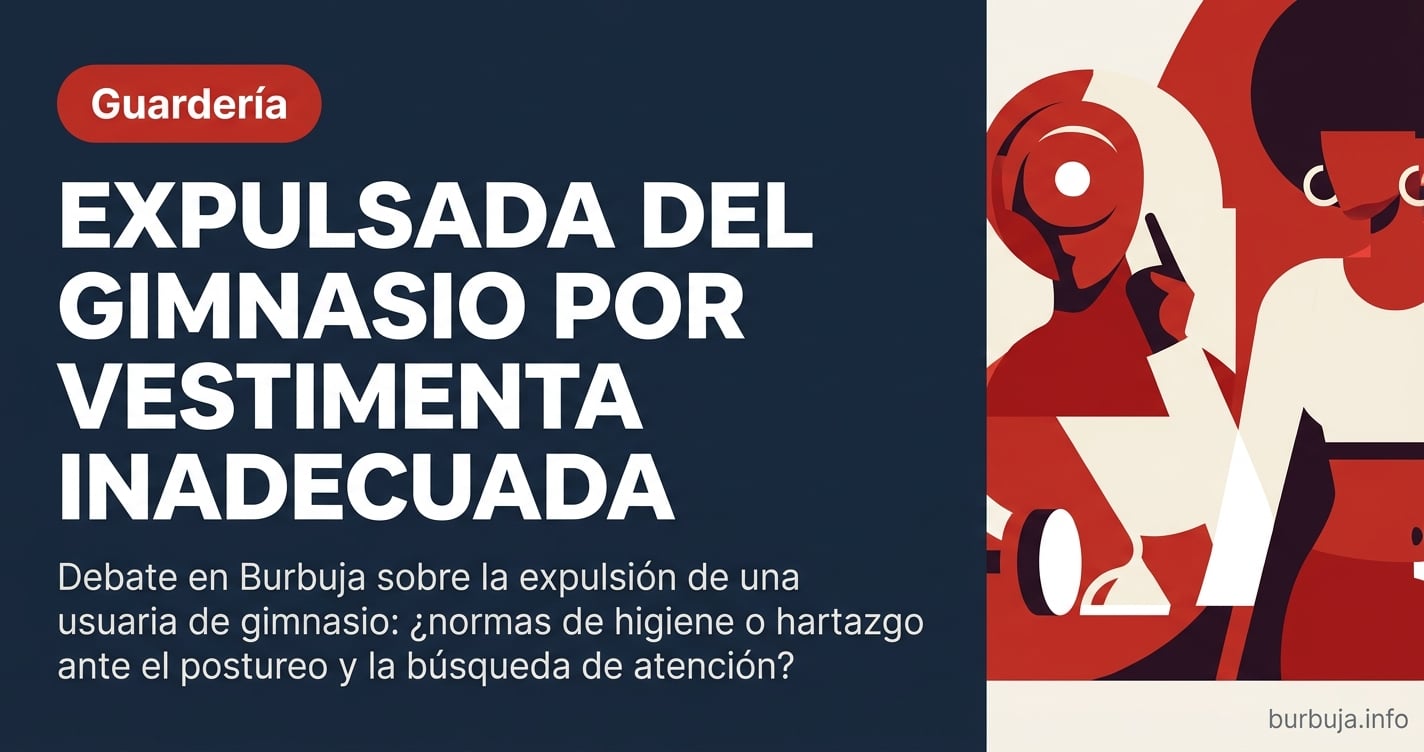 Debate en Burbuja sobre la expulsión de una influencer de un gimnasio: ¿marketing para OnlyFans o falta de higiene? Análisis 