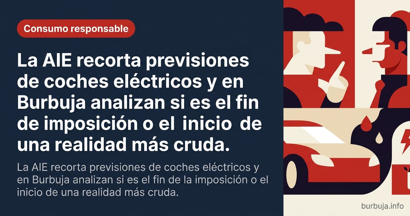 La AIE recorta sus previsiones de ventas de eléctricos al 30% para 2030. ¿Es el fin de la imposición del coche eléctrico o un