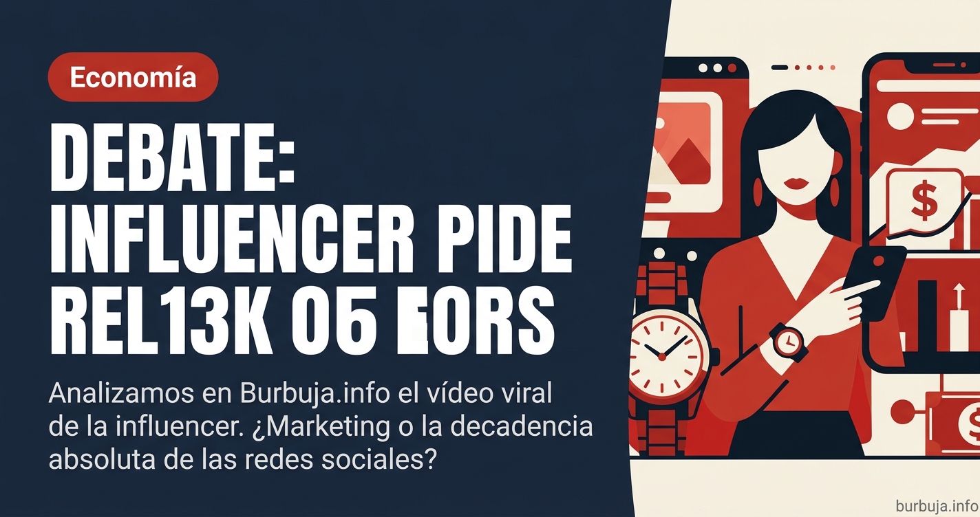Una influencer intenta conseguir un reloj de 13k euros y el foro disecciona la burbuja de los seguidores. ¿Marketing o descon