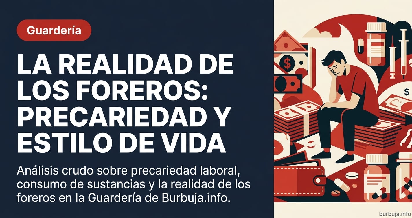 Un hilo en la Guardería destapa la cruda realidad del trabajador medio: precariedad, benzodiacepinas y planes de química case