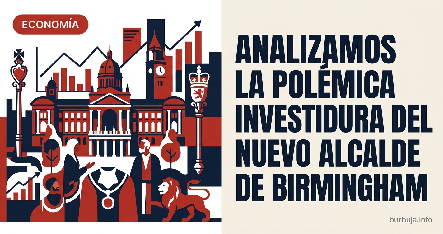 La jura de Zaker Choudhry como alcalde de Birmingham reaviva el debate sobre el cambio demográfico: solo el 35% de la poblaci