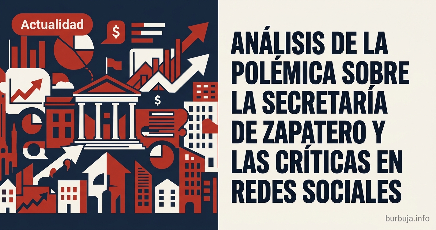 El foro analiza la aparición de la secretaria de Zapatero entre memes y teorías sobre la élite política. Un debate sin filtro
