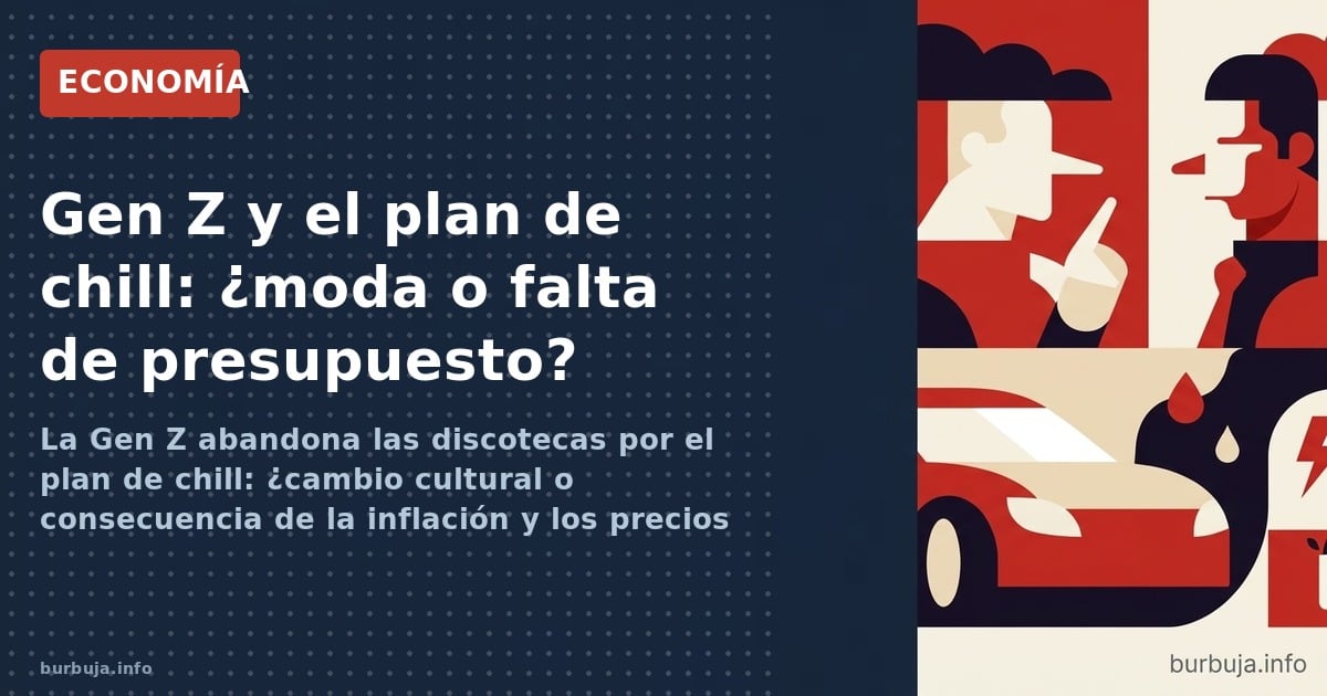 La Gen Z abandona las discotecas por el plan de chill: ¿cambio cultural o consecuencia de la inflación y los precios disparad