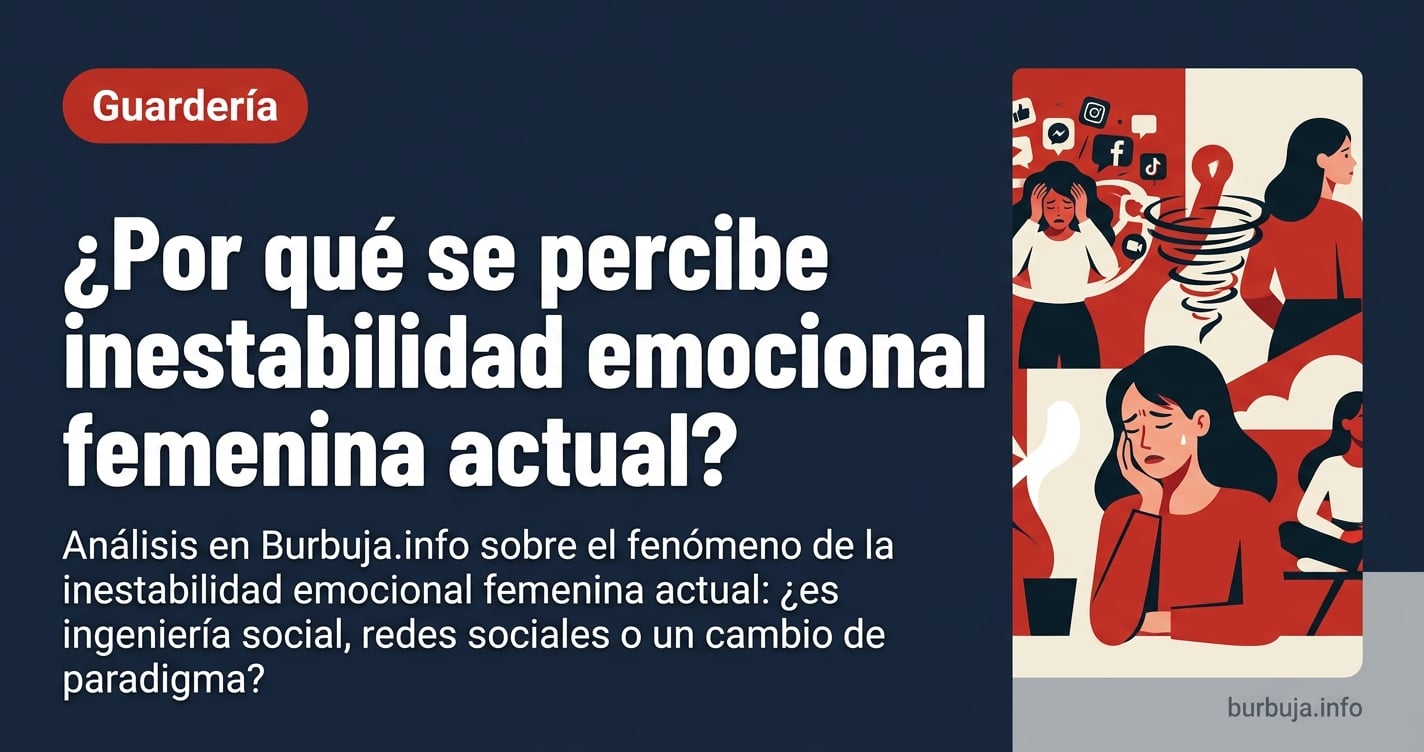 Debate intenso en Burbuja.info sobre las causas de la inestabilidad emocional femenina actual. ¿Biología, redes sociales o in