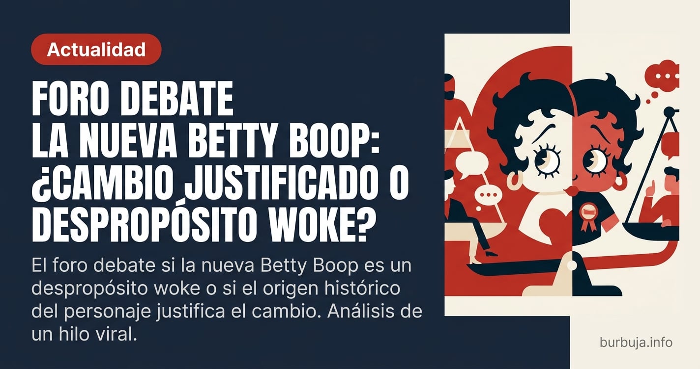 Debate en Burbuja.info sobre la nueva Betty Boop: ¿reivindicación histórica de Baby Esther o imposición woke en el cine actua