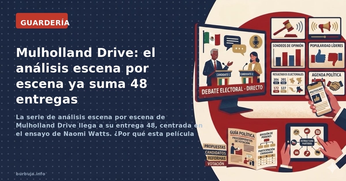 La serie de análisis escena por escena de Mulholland Drive llega a su entrega 48, centrada en el ensayo de Naomi Watts. ¿Por 