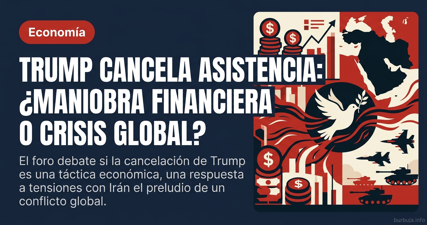 Trump cancela todo. Se vienen cositas?