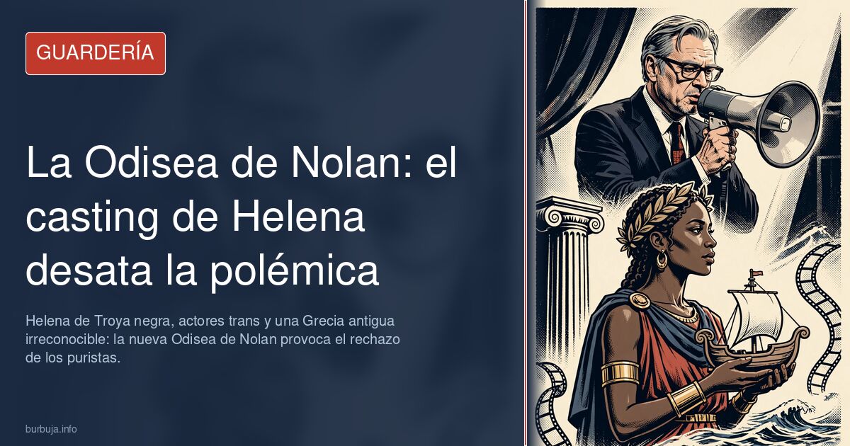 Helena de Troya negra, actores trans y una Grecia antigua irreconocible: la nueva Odisea de Nolan provoca el rechazo de los p