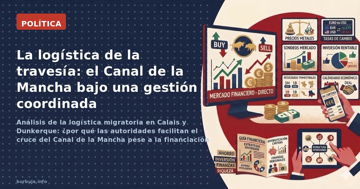 Análisis de la logística migratoria en Calais y Dunkerque: ¿por qué las autoridades facilitan el cruce del Canal de la Mancha