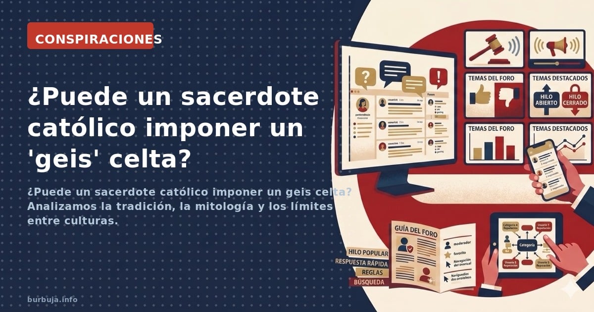 ¿Puede un sacerdote católico imponer un geis celta? Analizamos la tradición, la mitología y los límites entre culturas.
