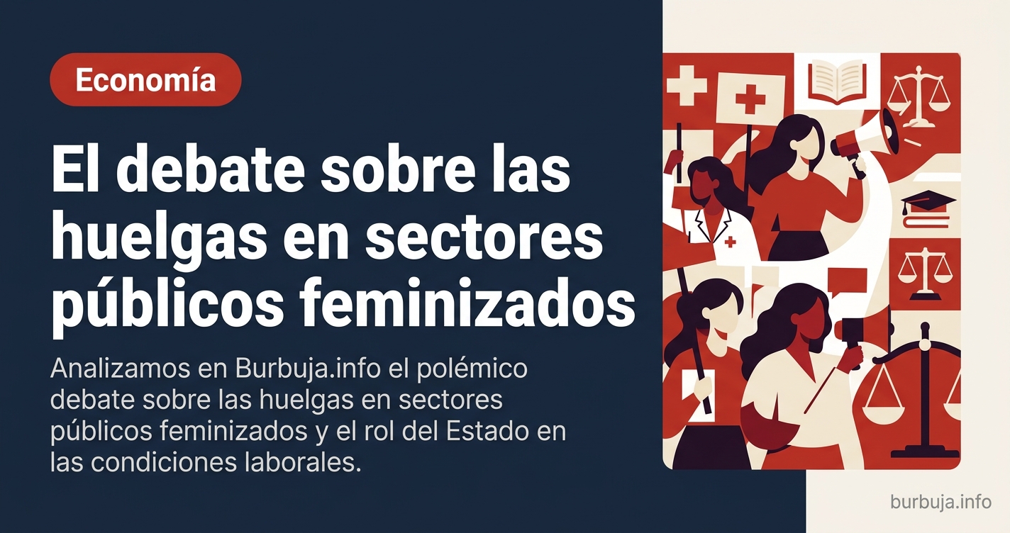 Debate en Burbuja.info sobre la feminización del sector público y el uso de la huelga como mecanismo para exigir mejoras sala