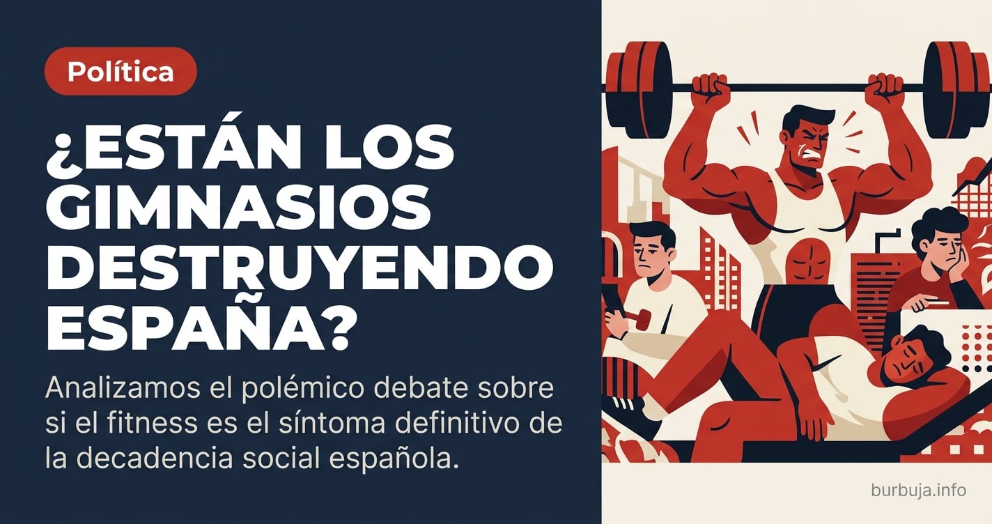 El gimnasio como síntoma: ¿es el culto al cuerpo la causa de la decadencia española o el último refugio de un individuo atomi