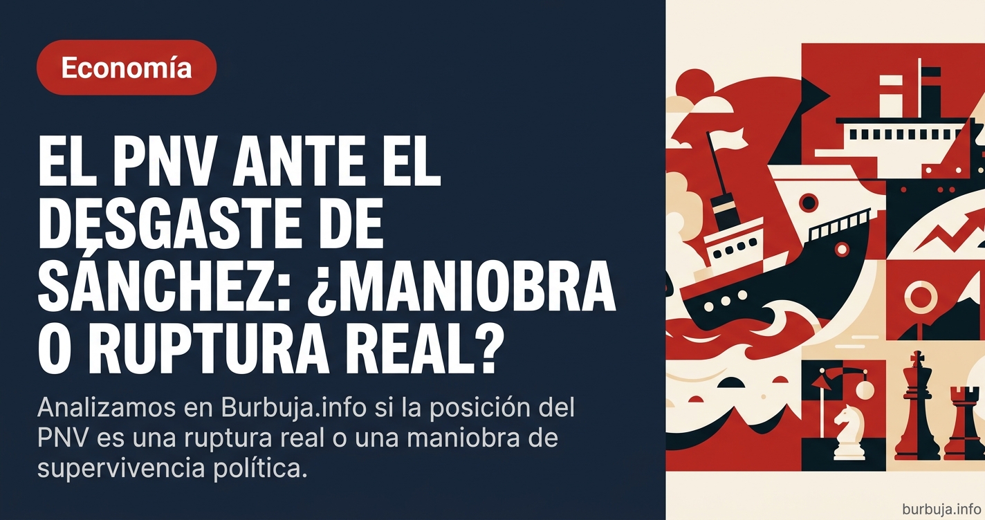 El PNV y Coalición Canaria se distancian de Sánchez. Análisis en el foro sobre si es el fin de la legislatura o puro postureo