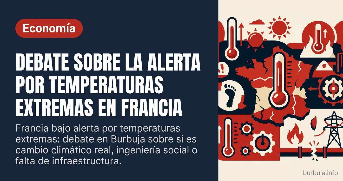 El colapso térmico de Francia bajo la lupa: ¿crisis climática o herramienta de ingeniería social y control poblacional?