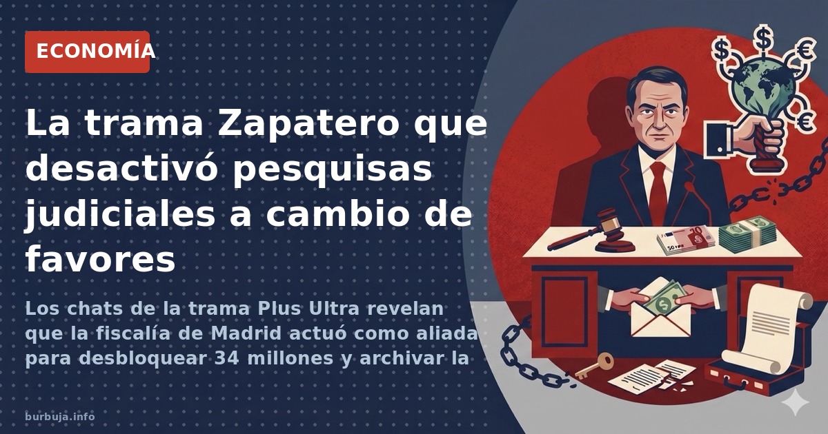 Los chats de la trama Plus Ultra revelan que la fiscalía de Madrid actuó como aliada para desbloquear 34 millones y archivar 