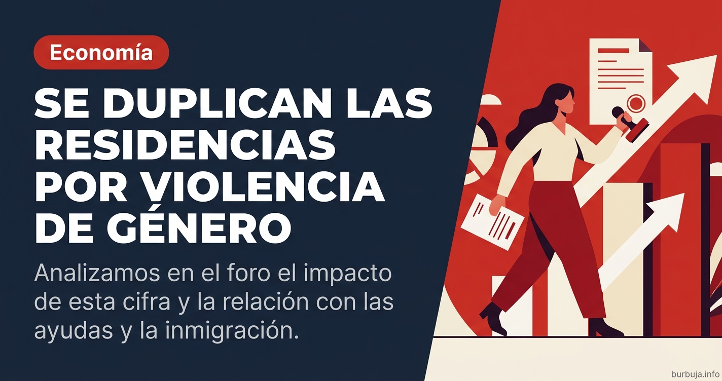 Las residencias por violencia de género suben un 500%. Analizamos en el foro el impacto de esta cifra y la relación con las a