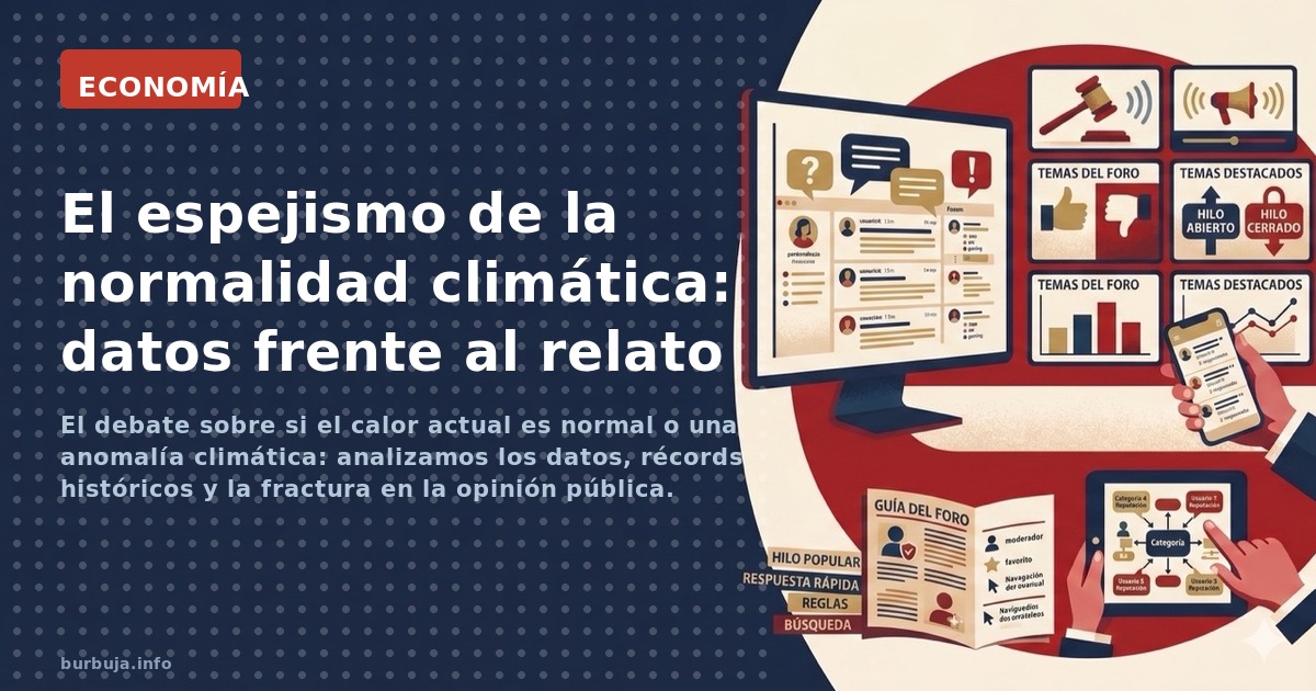 El calor en mayo dispara el debate sobre el clima. ¿Anomalía histórica o sesgo de memoria? Analizamos los datos reales frente