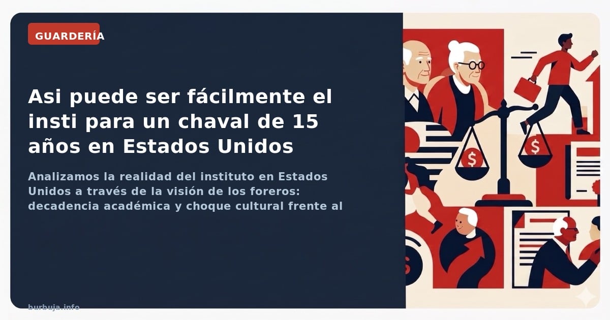 Analizamos la realidad del instituto en Estados Unidos a través de la visión de los foreros: decadencia académica y choque cu