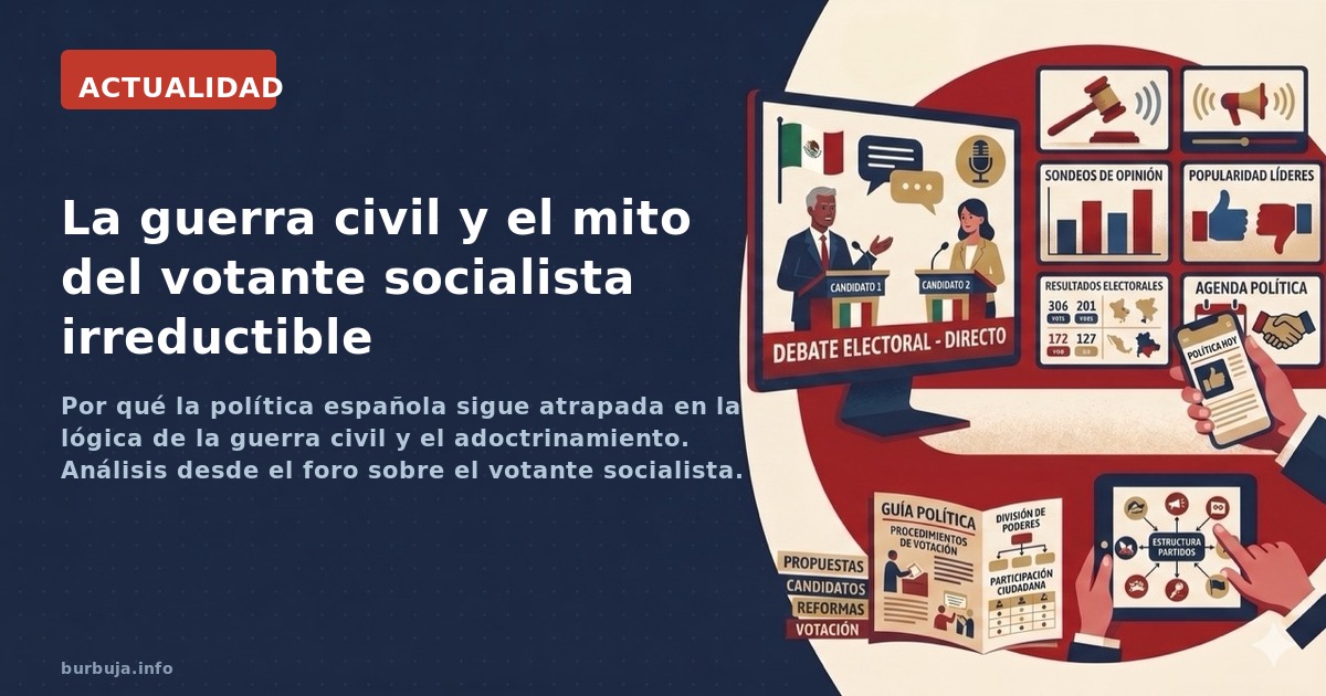 La lealtad política generacional en España: ¿convicción moral o una forma de sectarismo que impide el análisis crítico de la 