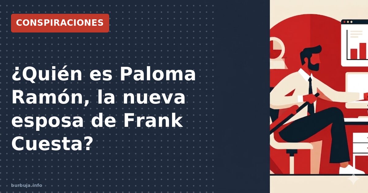 Boda de Frank Cuesta: amor o interés