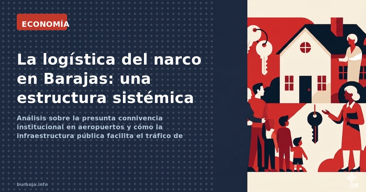 Análisis sobre la presunta connivencia institucional en aeropuertos y cómo la infraestructura pública facilita el tráfico de 