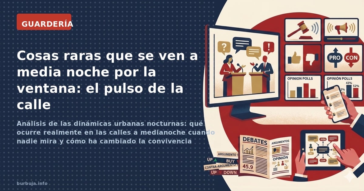Análisis de las dinámicas urbanas nocturnas: qué ocurre realmente en las calles a medianoche cuando nadie mira y cómo ha camb