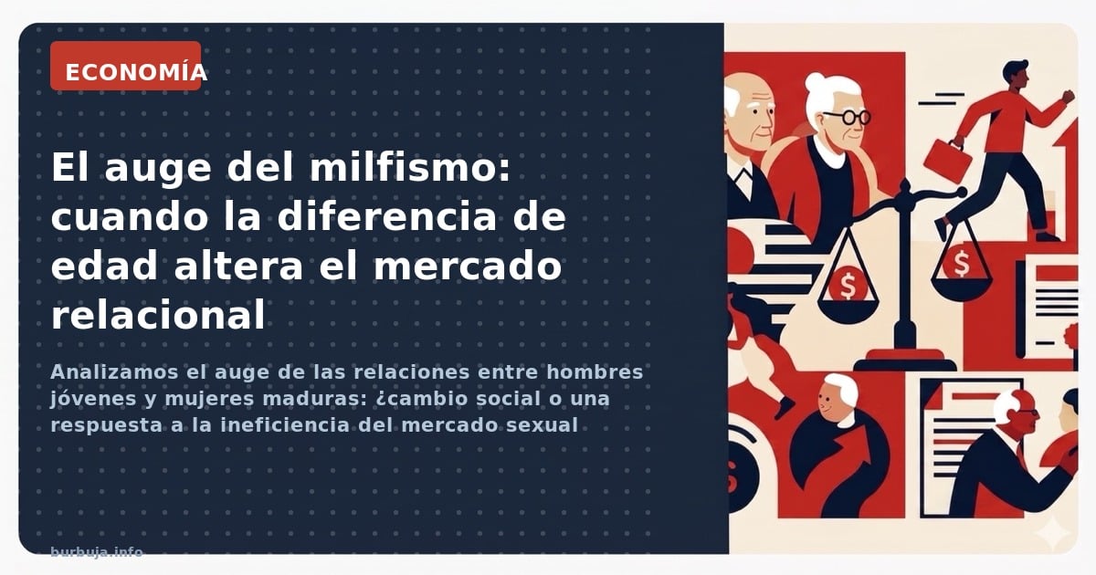 Analizamos el auge de las relaciones entre hombres jóvenes y mujeres maduras: ¿cambio social o una respuesta a la ineficienci