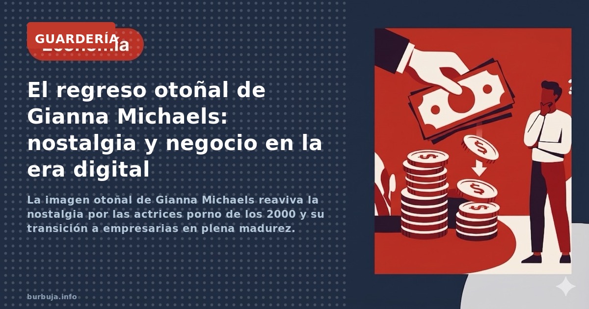 La imagen otoñal de Gianna Michaels reaviva la nostalgia por las actrices porno de los 2000 y su transición a empresarias en 