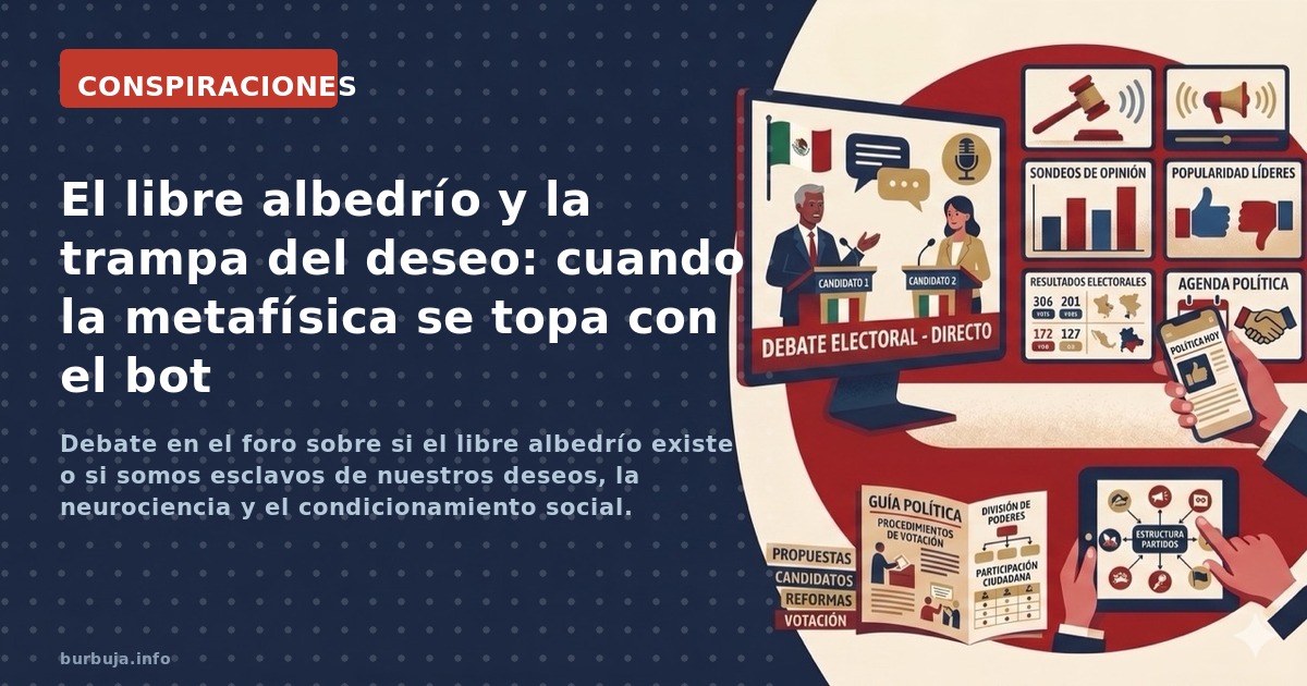 Preguntas al bot acerca del libre albedrio