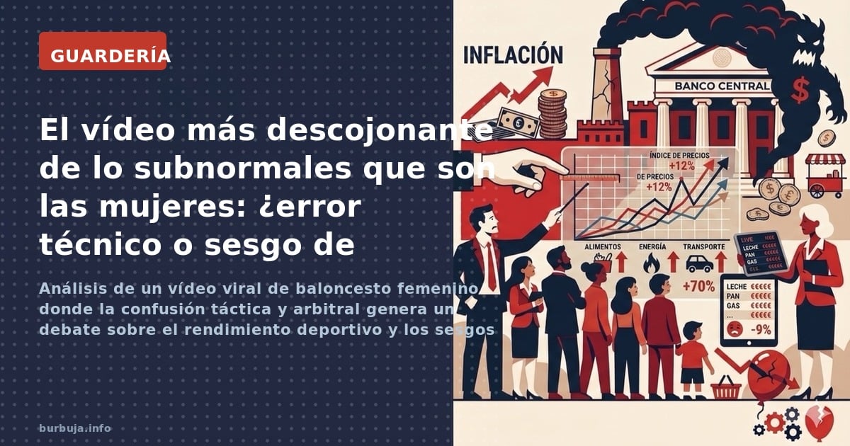 Análisis de un vídeo viral de baloncesto femenino donde la confusión táctica y arbitral genera un debate sobre el rendimiento