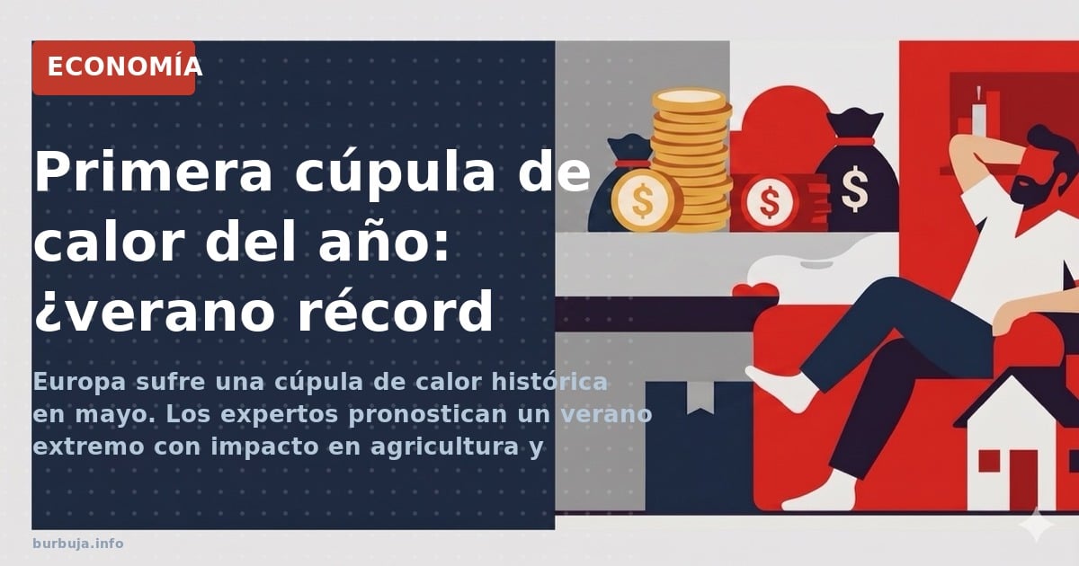 Europa sufre una cúpula de calor histórica en mayo. Los expertos pronostican un verano extremo con impacto en agricultura y e