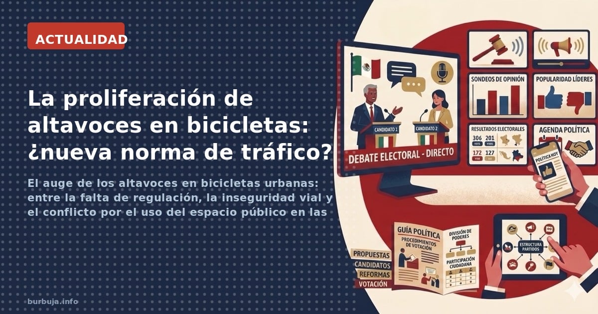El auge de ciclistas y patinetes con altavoces a todo volumen: análisis de una nueva plaga urbana que ignora las normas de co
