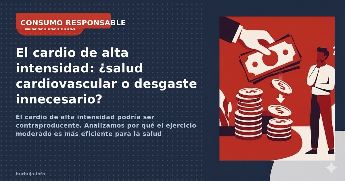 El cardio de alta intensidad podría ser contraproducente. Analizamos por qué el ejercicio moderado es más eficiente para la s