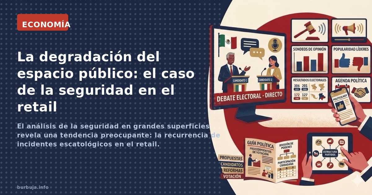 El análisis de la seguridad en grandes superficies revela una tendencia preocupante: la recurrencia de incidentes escatológic