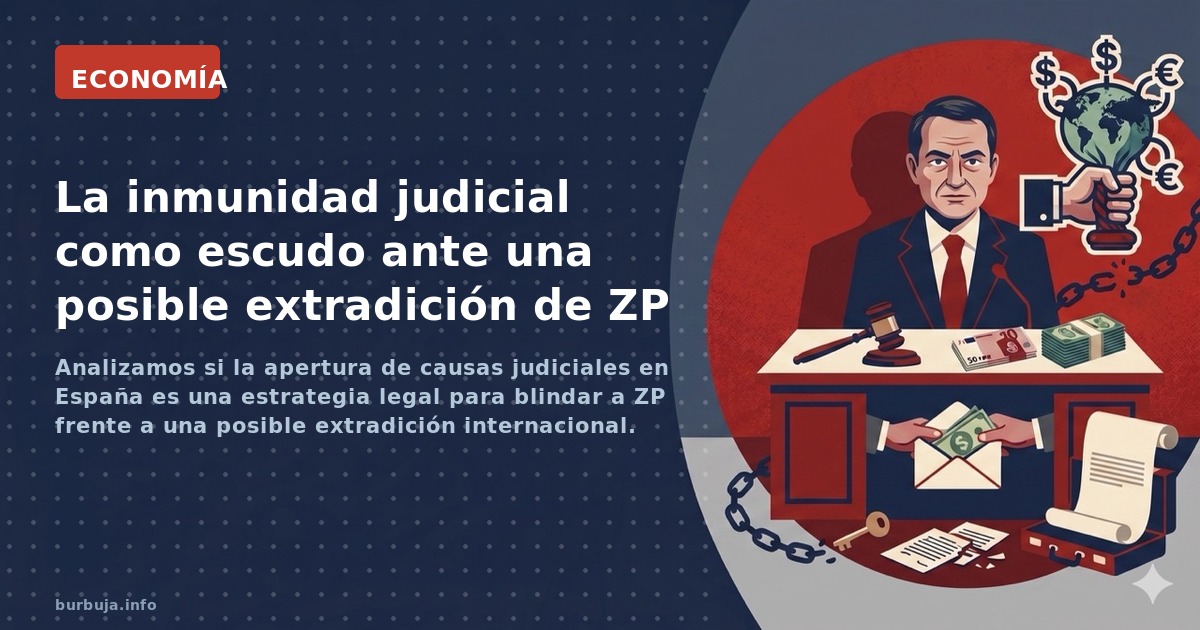 Analizamos si la apertura de causas judiciales en España es una estrategia legal para blindar a ZP frente a una posible extra
