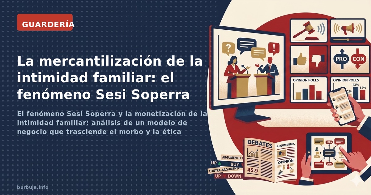 El fenómeno Sesi Soperra y la monetización de la intimidad familiar: análisis de un modelo de negocio que trasciende el morbo