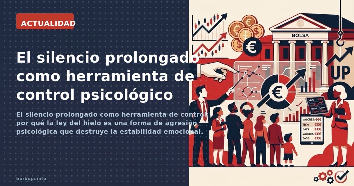 El silencio prolongado como herramienta de control: por qué la ley del hielo es una forma de agresión psicológica que destruy
