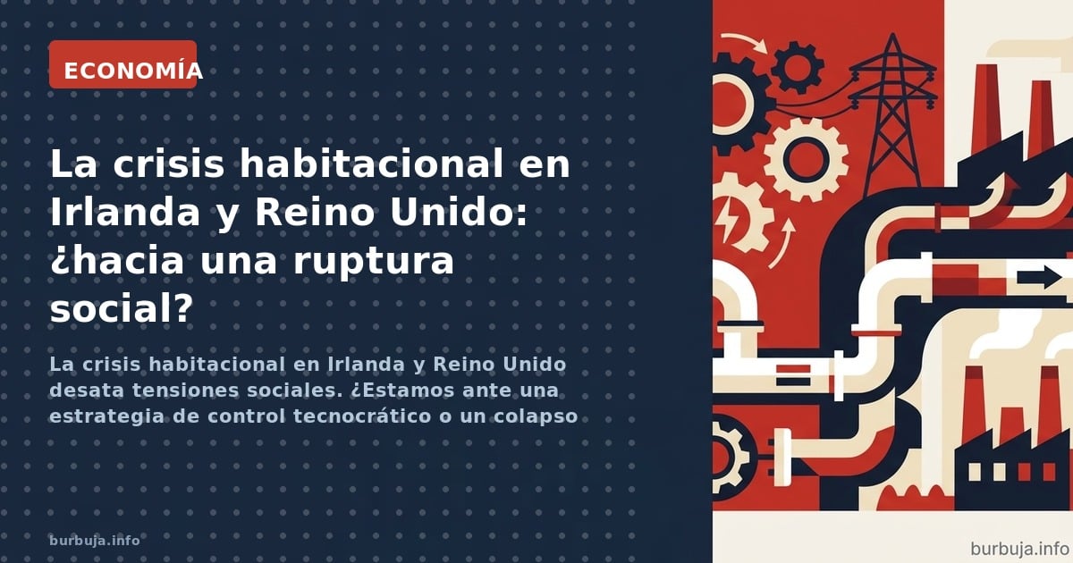 La crisis habitacional en Irlanda y Reino Unido desata tensiones sociales. ¿Estamos ante una estrategia de control tecnocráti