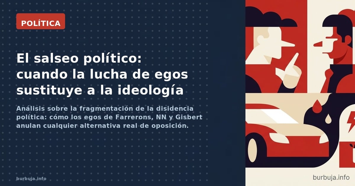 Cisma en la ultraderecha: Farrerons vs NN por liderazgo, doxxing y una foto de Hitler. Rubén Gisbert, en medio. El 'salseo' q